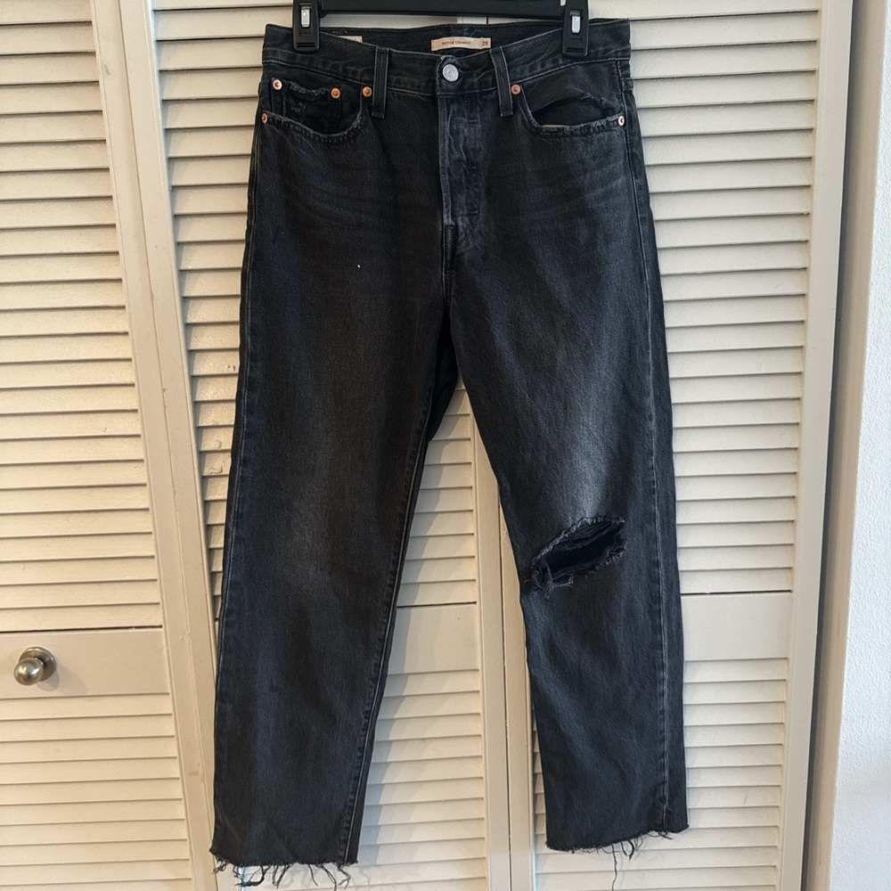 Levi’s Black Jeans- perfect condition!